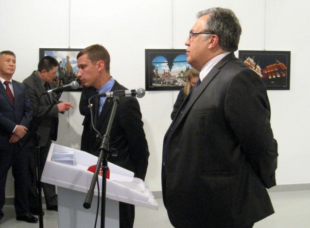 EQUITY WORLD : Photo Russia's Ambassador Was Killed Shot In Turkey